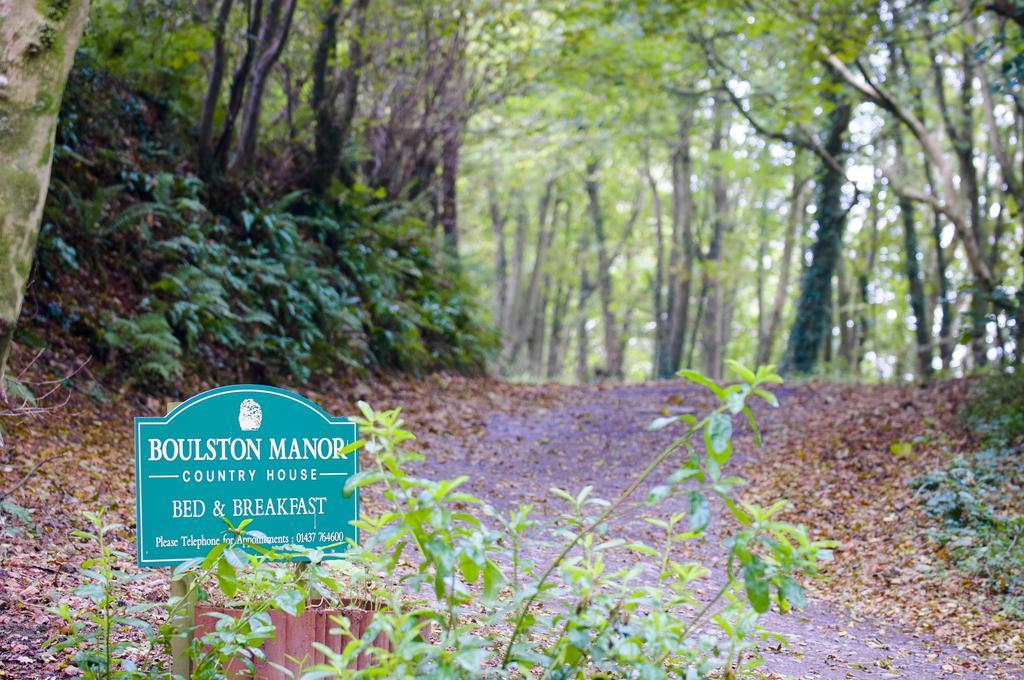 Penzion Boulston Manor Haverfordwest Exteriér fotografie